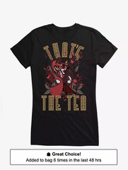 NEW – HAZBIN HOTEL – THAT’S THE TEA – T SHIRT – LARGE – HOT TOPIC – SOLD OUT