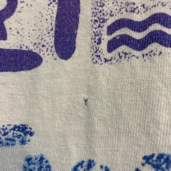 Vtg 80s 90s Surf T Shirt All Over Block Print Fish Sleeveless One Size Yes U.S.