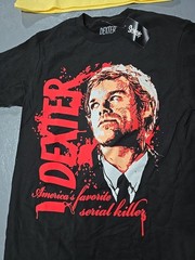 Texas Chainsaw Predator Thing Dexter Horror Graphic T-Shirt Lot 4pc SZ Small (H)