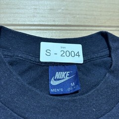 Vintage 80s Nike Blue Tag Rainbow Spellout Logo Shirt Size Medium RARE