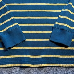 Foundry Shirt Mens Large Tall Blue Waffle Weave Long Sleeve Button Rib Cuff