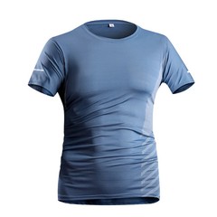 Fitness T-Shirt Summer Quick Dry Short Sleeve Pure Color Short Sleeve T-Shirt Ou
