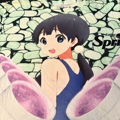 RaRE! Tamako Market Sprite T-Shirt Size 2XL Print all over me Tag AOP LOOK!