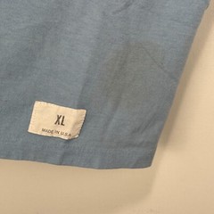 Vintage Gulf Coast Sportswear Single Stitch T-Shirt Men XL Blue Jersey USA Made