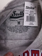 Stellar Washington DC T-shirt Size M Medium Gray District of Columbia Cotton