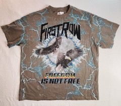 First Row XXL Graphic Tshirt Eagle “Freedom Is Not Free” Graphic Quality