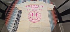 Vintage style Bangkok City graphic T-shirt Size L New Made in Thailand Cotton