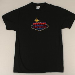 DELTA PRO Welcome to Las Vegas Embroidered T-SHIRT Men’s S M