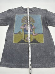 Pink Panther T-shirt M Gray Graphic Print Logo .#47219