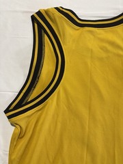 Harry Potter Hufflepuff Keeper Mesh Jersey Tank Top Adult Small Yellow BoxLunch