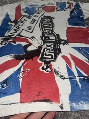 rare Sex Pistols Anarchy in the UK Vintage 90s 00s reversible t-shirt men’s L
