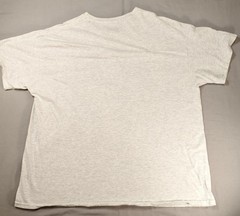 Barbie T-Shirt Mens XL Gray Heather Brooklyn Afro Graphic Gold Hoop Earrings Tee