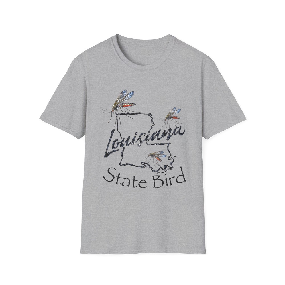 Louisiana State Bird “The Mosquito” Unisex Softstyle T-Shirt