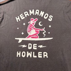 Howler Bros T-Shirt Mens XL Charcoal Grey Hermanos De Howler Graphic