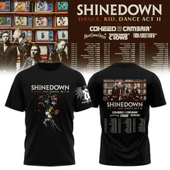 Shinedown Dance Kid Dance Act II Tour 2026 T-Shirt