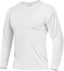 Men’s UPF 50+ Sun Protection UV SPF Shirts Long Sleeve Lightweight Quick Dry Tee