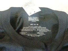 Venom T-shirt Mens Size Medium Black White Purple Mad Engine Marvel Graphic Tee