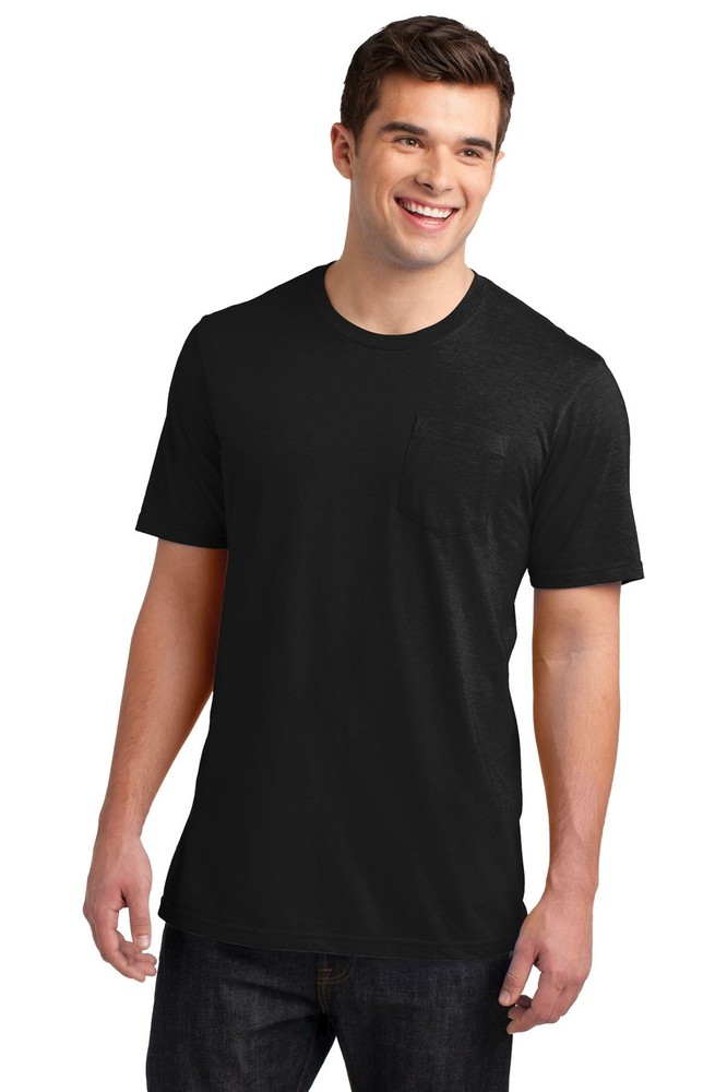 DT6000P District Very Important Tee with Pocket