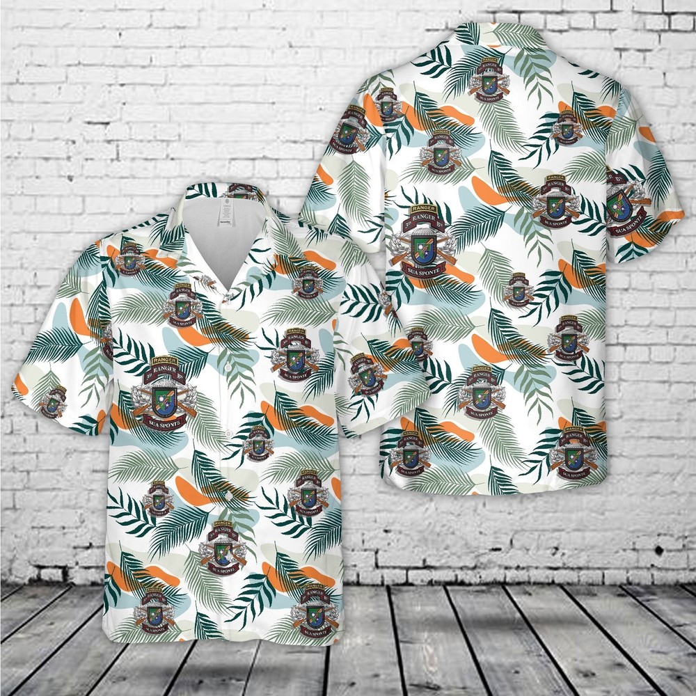 US Army 3rd Battalion 75th Ranger Regiment Hawaiian Shirt