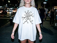 Funny OW Shirt, Relatable Pain Meme Tee, Minimalist Stick Figure Humor shirt