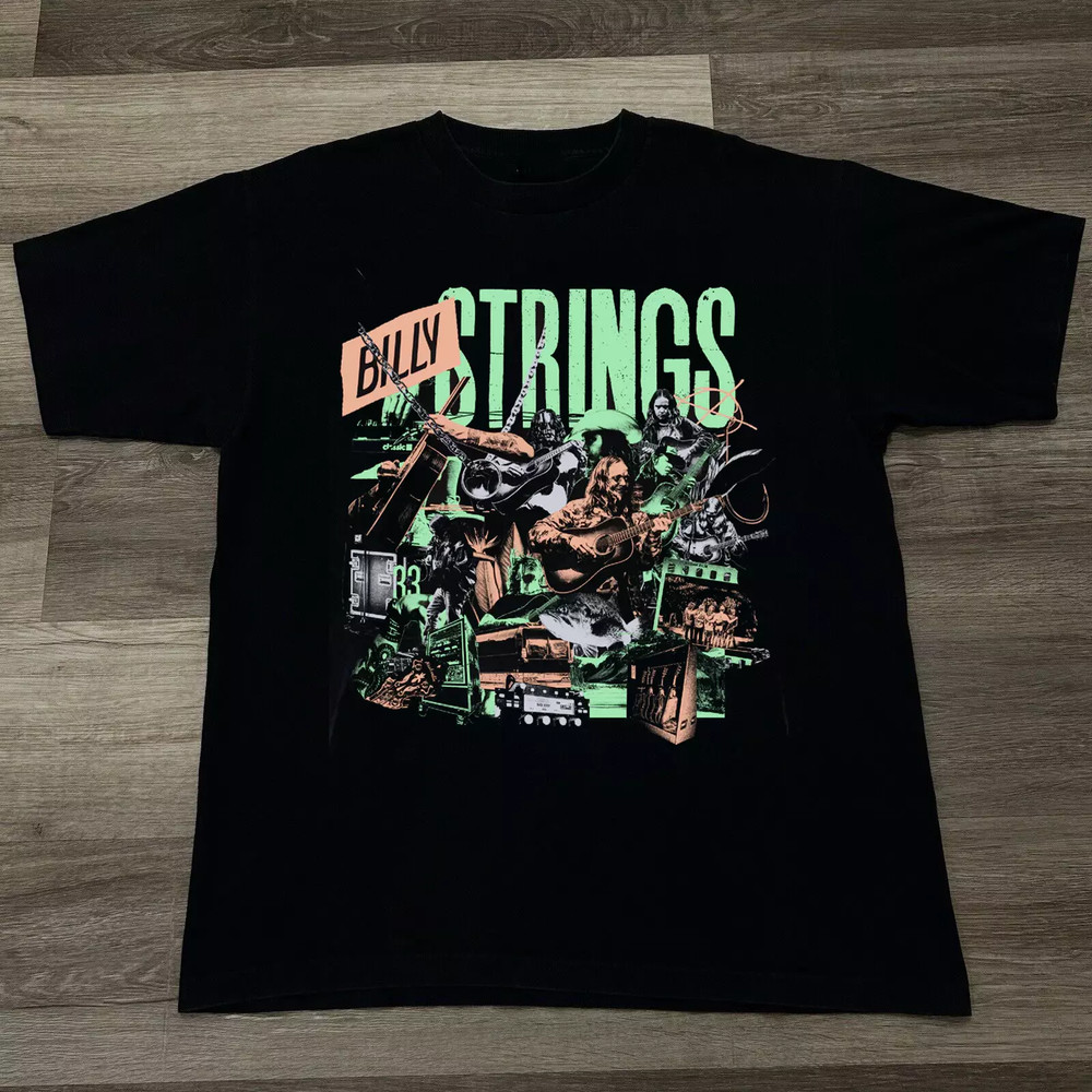 Hot Billy Strings Spring 2025 Tour T Shirt Full Size S-5XL SS500