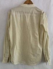 COOFANDY Men’s Cotton Hemp Henley Long Sleeve Casual Beach