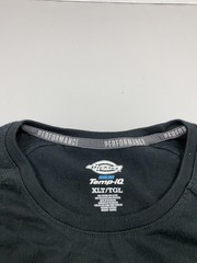 Dickies Shirt Mens XLT Black Temp-iQ Performance Pocket Tagless Big & Tall
