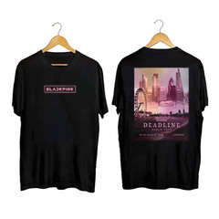 Blackpink Deadline World Tour 2025 London August 15-16 2025 T Shirt