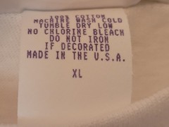 New Balance Mens XL T-Shirt White Runner Running Vintage Y2K Made in USA