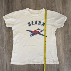 Vintage 60s Bearn Transport Squadron Shirt Mens Xsmall French Military Air Force