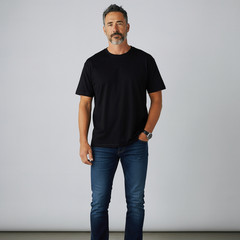 Mens T shirt Plain Essential 100% Cotton Short Sleeves Quality Solid Tee 3 Pack