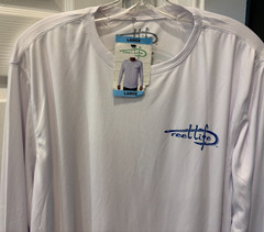 New Reel Life Sun Defender Series UPF 50+ Long Sleeve Shirt, Size L