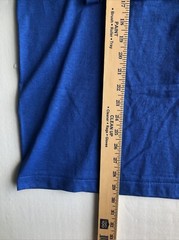 Vintage Fruit Of The Loom Best T Shirt XL Blue Single Stitch Aquatic Fish Tee