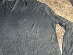 No, No, Yes! Leather Tailor Tokyo Shirt Gothic Rock Rave Sz 4 Large Rare