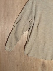 CSG thermal shirt mens size 2XL crew neck long sleeve tan