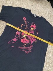 Hazbin Hotel Nifty + Alastor Sharkrobot Rare Shirt Size Medium Men’s Unisex