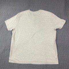 Fresh Clean Tees Shirt Men 2XL Tan Henley Short Sleeve Soft Tagless Button Tee
