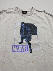 Marvel Black Panther Shirt Mens XL Gray Graphic Tee Superhero Comics Movie