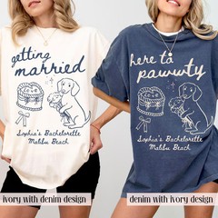 Custom Bachelorette Party Soft Cotton Comfort Tee Bride Squad Gift Idea
