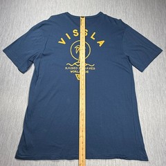 Vissla Premium T-shirt Size XL Vintage Wash Ultra Soft Logo Pocket Graphic 😎🏖️