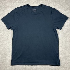 Lot Of 6 Banana Republic 100% Supima Cotton T-Shirt Black Large Crew Neck Blank