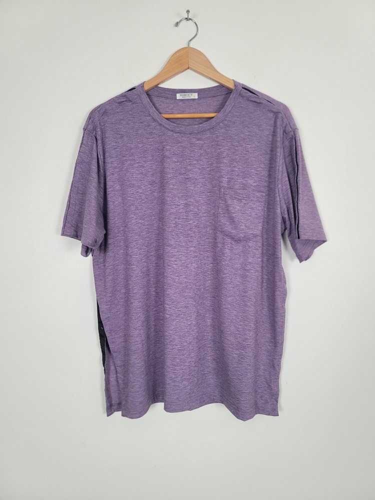 Unisex Post Shoulder Surgery Shirt Rotator Cuff Surgery Shirt Snap Tearaway Sz L