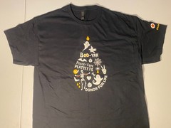 American Red Cross Peace Love Platelets 2024 Halloween Platelet Donor XL T-Shirt