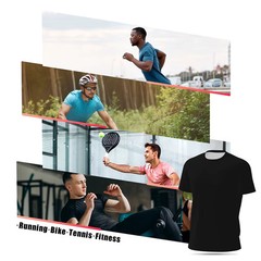 Men’s Retro Psychedelic Art T-Shirt O-Neck Short Sleeve Fun Design Gym Beach Fas