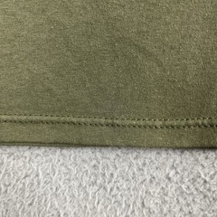 VTG Soffe T Shirt Tag M 17.5” PTP Single Stitch Sleeve Army Green Olive Military