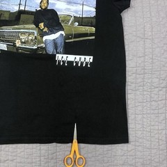 Ice Cube Shirt Mens Small Rap Hip Hop Car Graphic Tee T-Shirt Classic Music Band