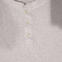 Faherty Cloud Cotton Henley Shirt Mens 2XL Gray Long Sleeve Pima Modal Casual