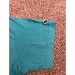 Champion T-Shirt Mens XXL Teal Blue Excellent Short Sleeve Athletic Crew Neck