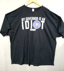 Triggered Freedom Apparel Co., “My Governor Is An Idiot”(PA) 5XL Graphic Tee…
