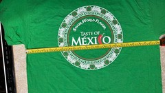 Taste of Mexico Tee ¡Delicioso! Green Fruit of the Loom XL Fiesta Food